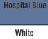 Hospital Blue/White