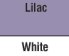 Lilac/White