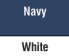 Navy/White