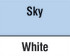 Sky/White