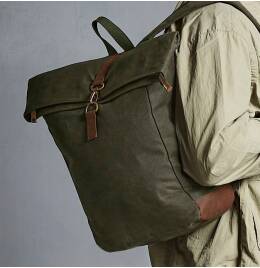 View Quadra Heritage Waxed Canvas Backpack