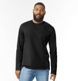 View Gildan Softstyle Adult Long Sleeve Tee