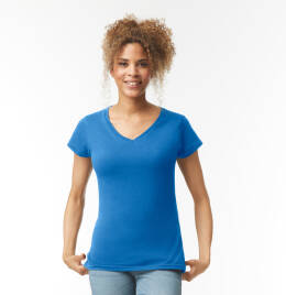 View Gildan Softstyle Ladies V-Neck T-Shirt
