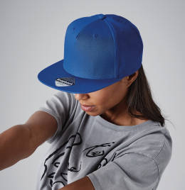 View Beechfield 5 panel Snapback Rapper Cap