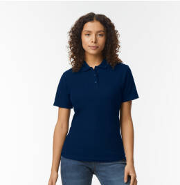 View Gildan S/style Ladies Double Pique Polo