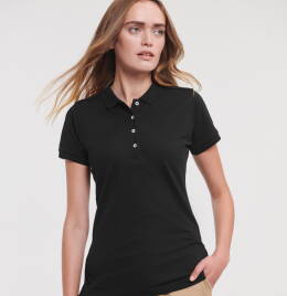 View Russell Ladies Fitted Stretch Polo