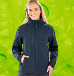 View Result Recycled Ladies P'able Softshell