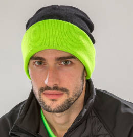 View Result Recycled Black Compass Beanie