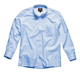 View Dickies L/Sleeve Cott/Poly Oxford Shirt