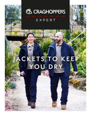 Craghoppers Expert Jackets to keep you dry