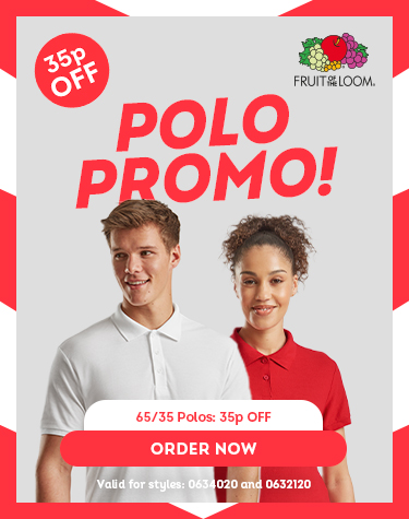 Fruit of the Loom Polo Promo