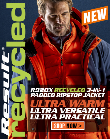 Recycled 3-in-1 Padded Ripstop Jacket