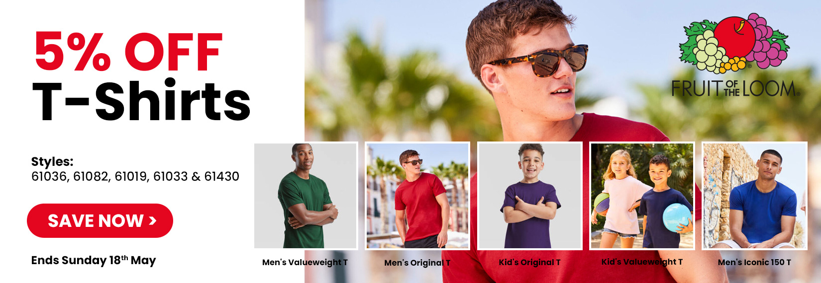 Fotl 5% Off Selected Tees