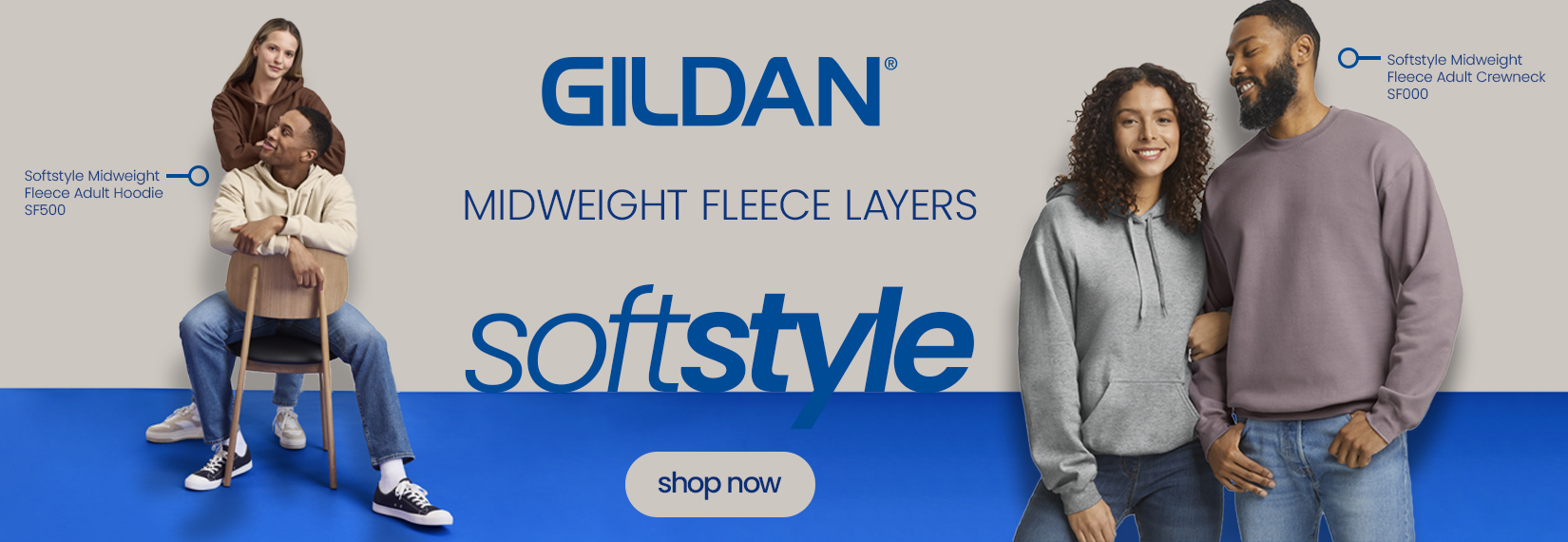 Gildan Midweight Fleece