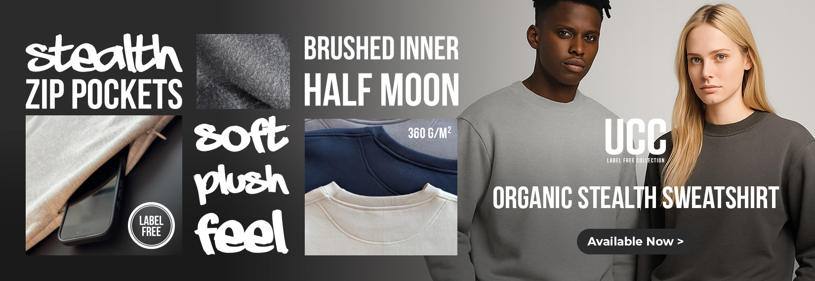 Organic Stealth Sweatshirt